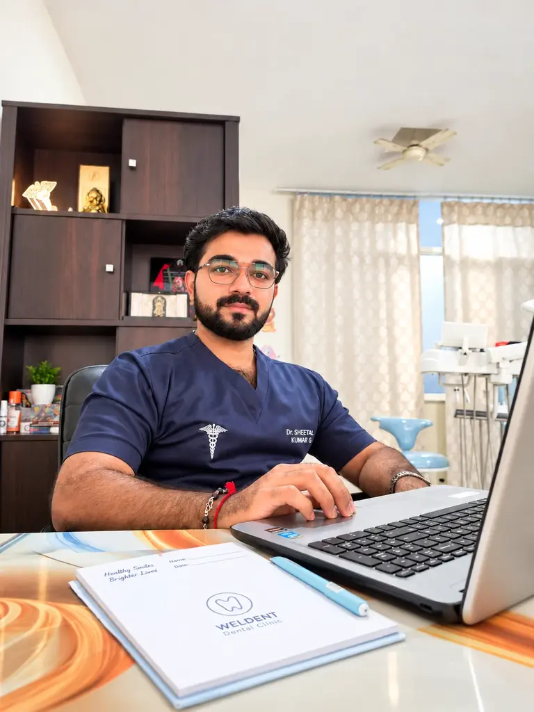 Dr. Sheetal Kumar G, Principal Dental Surgeon at Weldent Dental