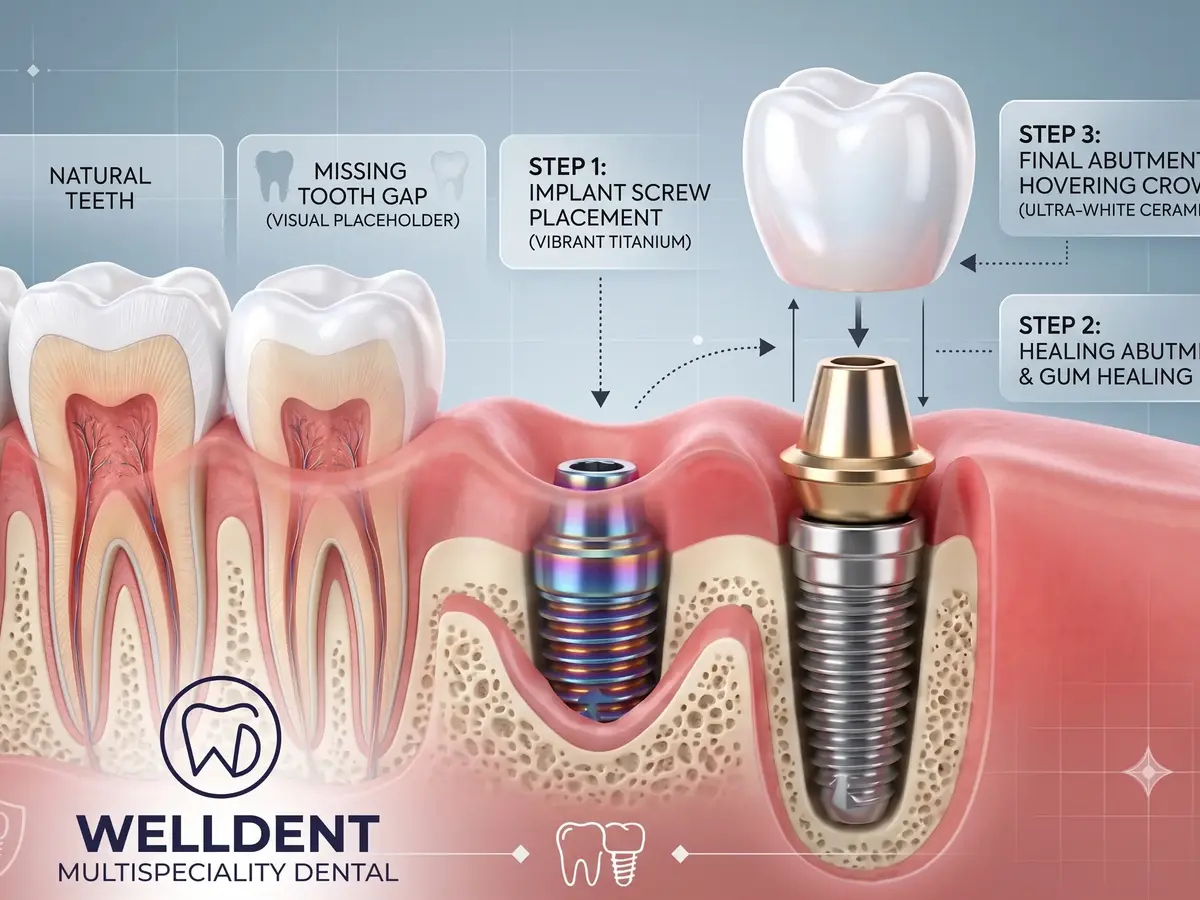 Dental implants treatment information from Weldent Dental